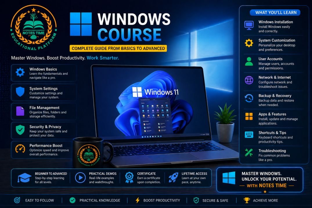 Windows Operating System Course for Developers